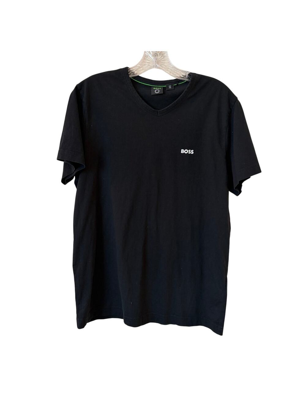 BOSS Black T-Shirt Mens Short Sleeve Small